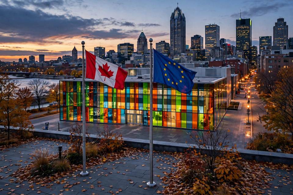 قمة كندا والاتحاد الأوروبي (Canada-EU Summit) في مونتريال يومي 29 و 30 أكتوبر: كارني (Carney) يستضيف كوستا (Costa) وفون دير لاين (von der Leyen)