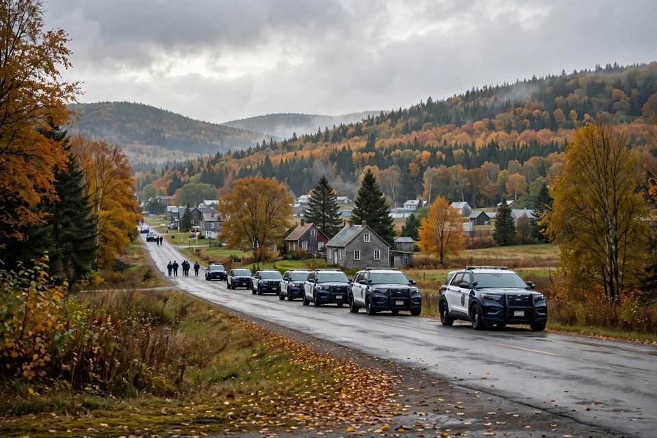 عملية شرطة واسعة في غاسبيزي (Gaspésie): نحو 50 شرطيا يدهمُون شبكة مخدرات مفترضة في بيه-دي-شالور (Baie-des-Chaleurs)