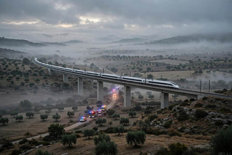إسبانيا (Spain): 6 كنديين مصابون وواحد مفقود في تصادم القطارين الذي أودى بحياة 68 شخصا على الأقل