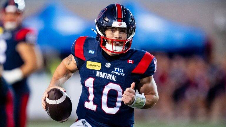 ألكسندر (Alexander) وفيلبوت (Philpot) من ألويت (Alouettes) مونتريال مرشحان لجائزة أفضل لاعب في الدوري الكندي لكرة القدم