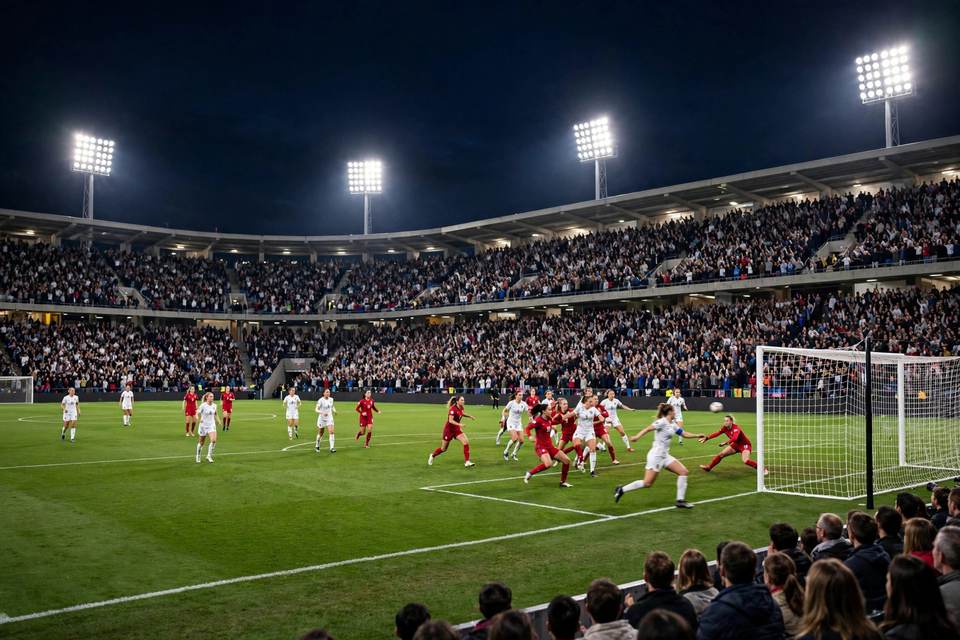 الكنديات يتعادلن 1-1 مع الدنمارك في ملعب سابوتو ويتفوقن 4-2 بركلات الترجيح